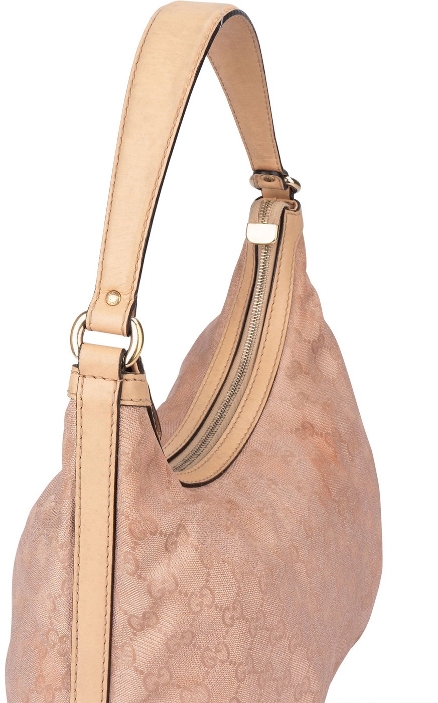 Gucci GG Monogram Heart Britt Hobo Bag