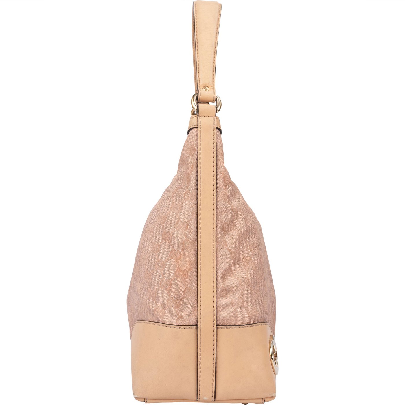 Gucci GG Monogram Heart Britt Hobo Bag