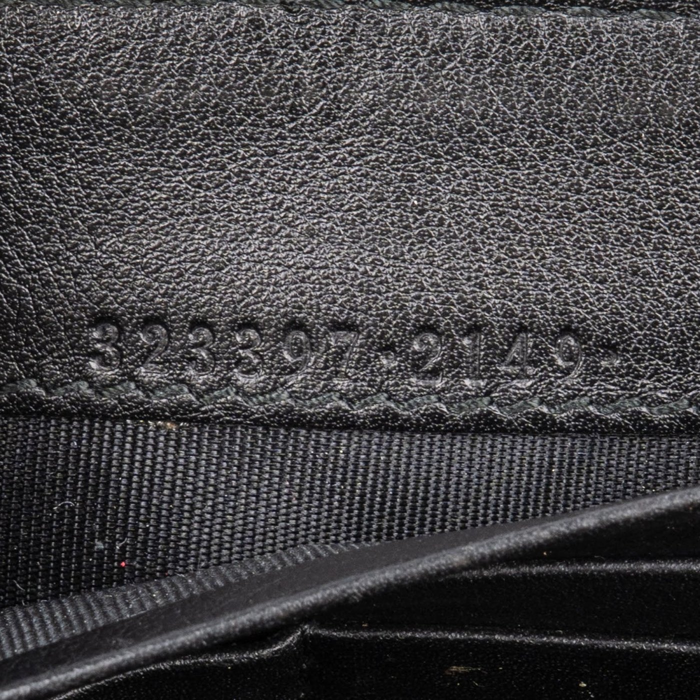 Gucci Guccissima Leather Zip Around Wallet