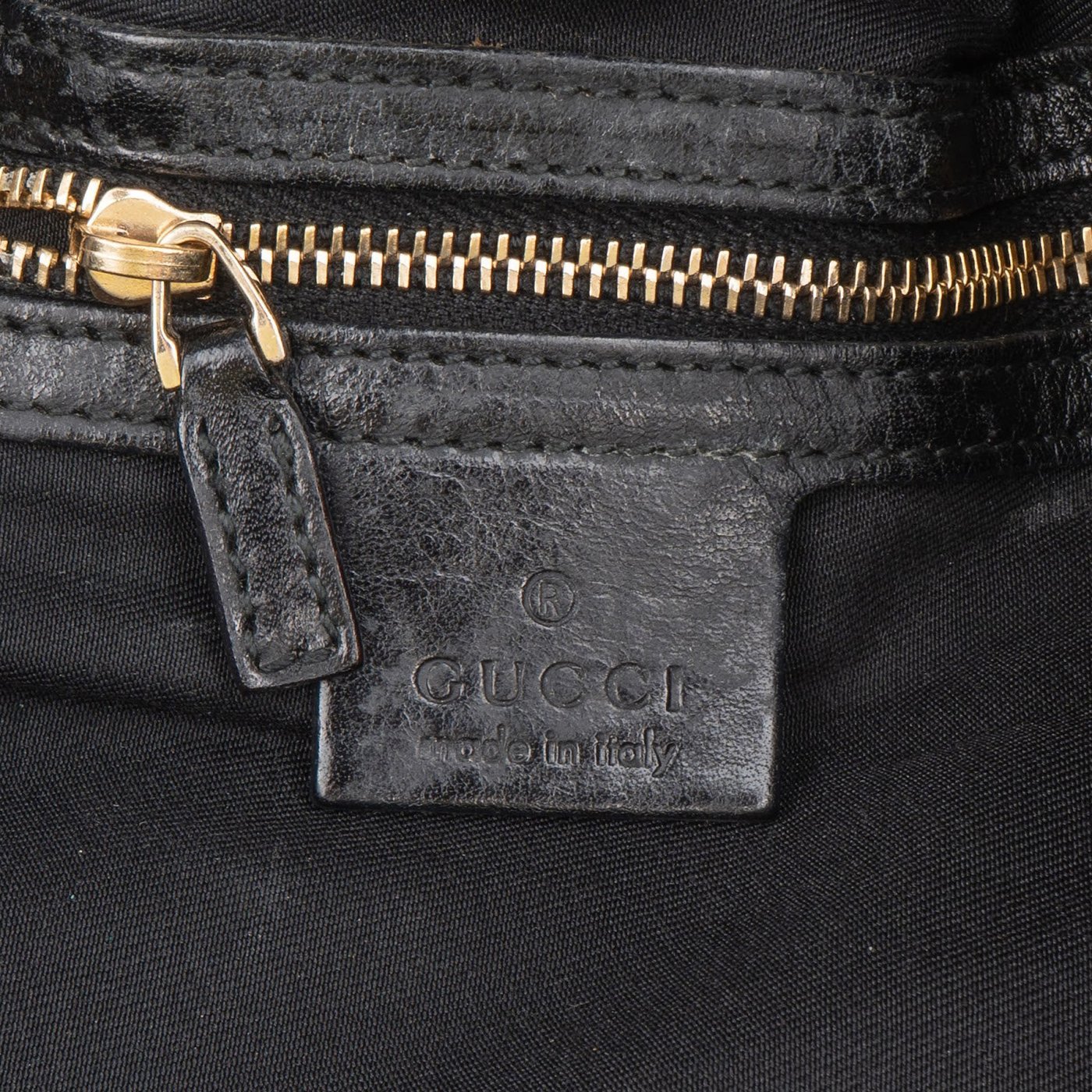Gucci Monogram GG Canvas Studded Hysteria Tote Handbag
