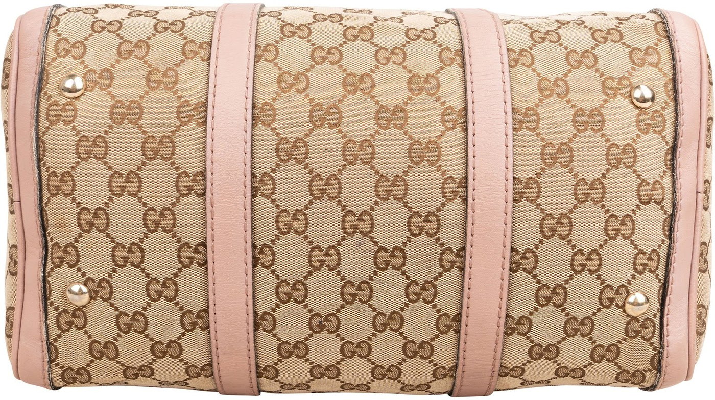 Gucci Monogram GG Canvas Joy Boston Handbag