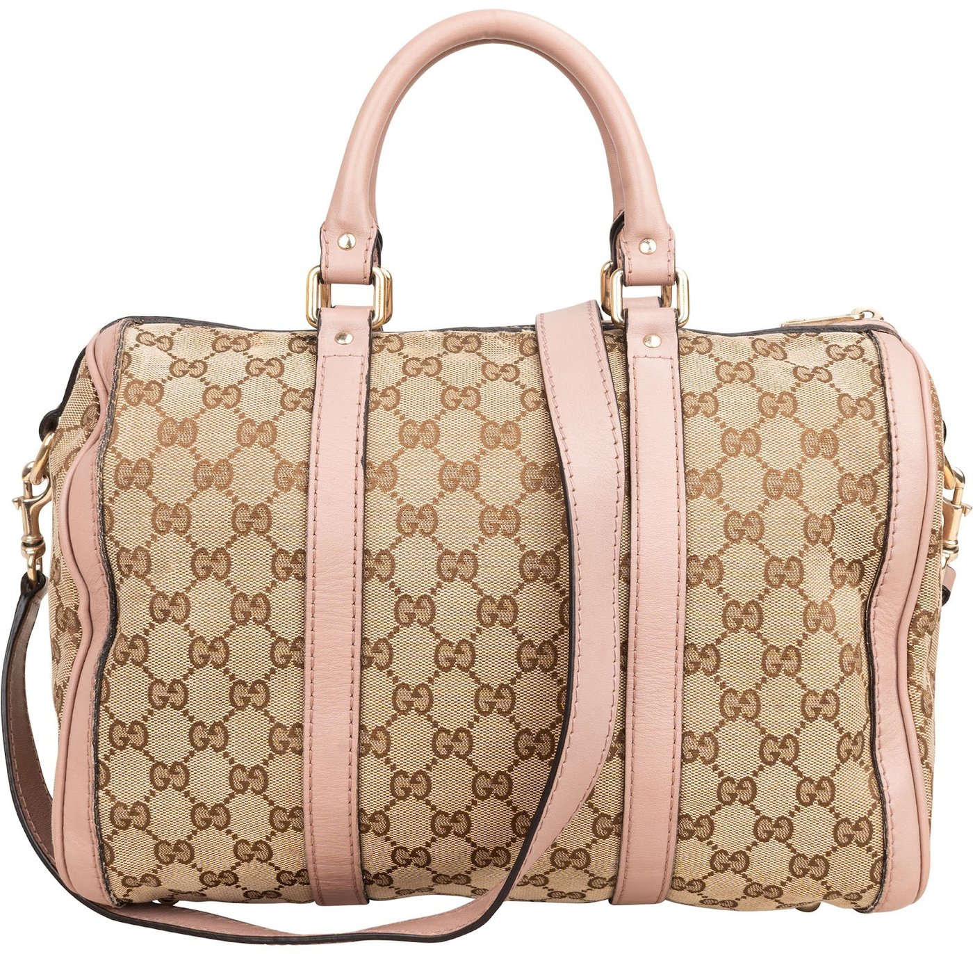 Gucci Monogram GG Canvas Joy Boston Handbag