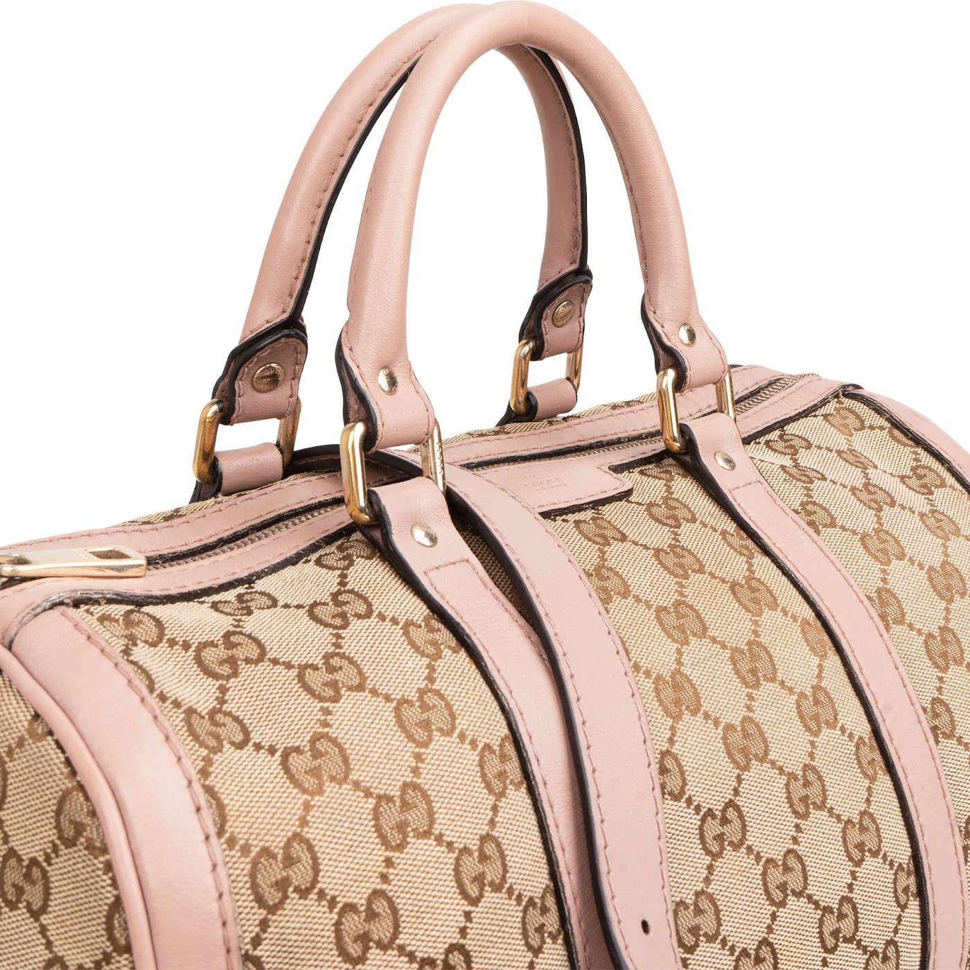 Gucci Monogram GG Canvas Joy Boston Handbag