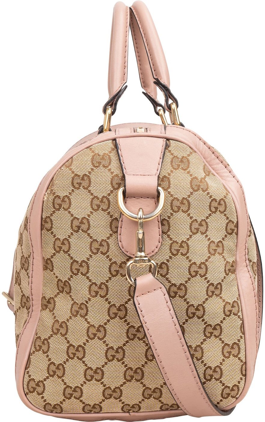 Gucci Monogram GG Canvas Joy Boston Handbag
