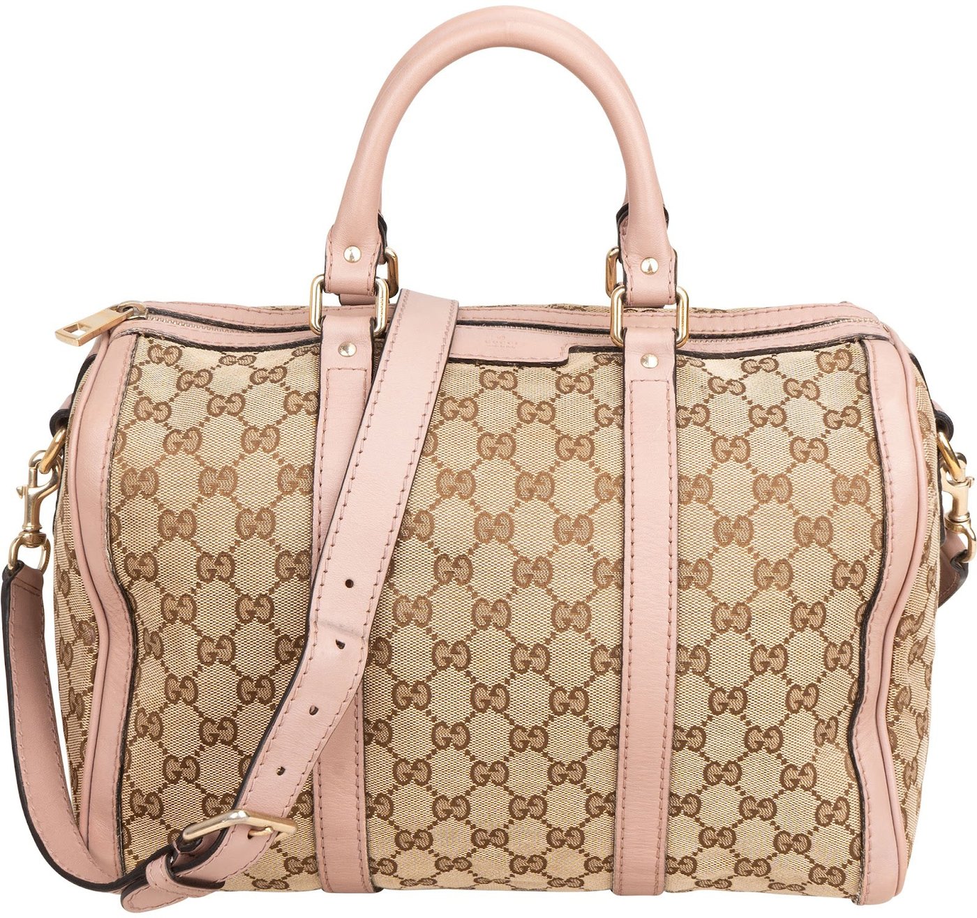 Gucci Monogram GG Canvas Joy Boston Handbag