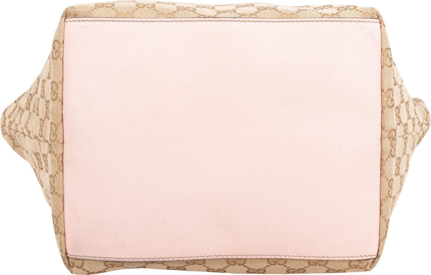 Gucci Monogram GG Canvas Tote Shoulder Bag