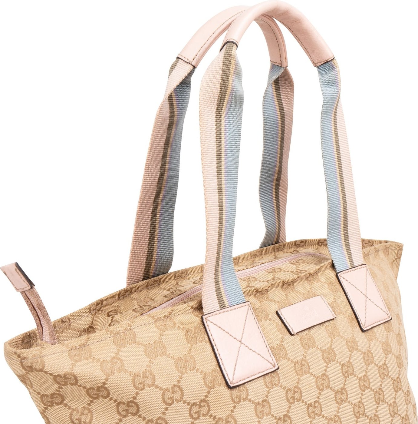Gucci Monogram GG Canvas Tote Shoulder Bag