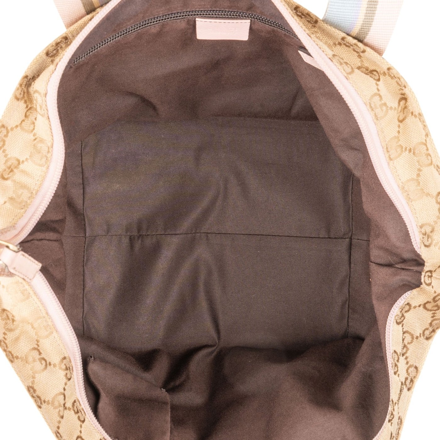 Gucci Monogram GG Canvas Tote Shoulder Bag