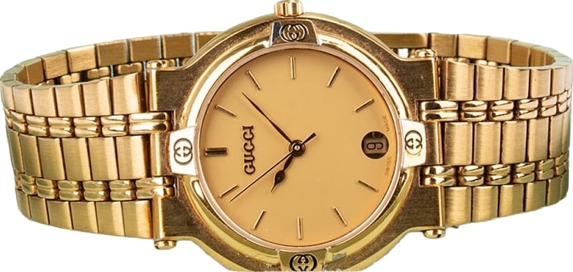 Gucci Gold Tone 9200M Woman Watch