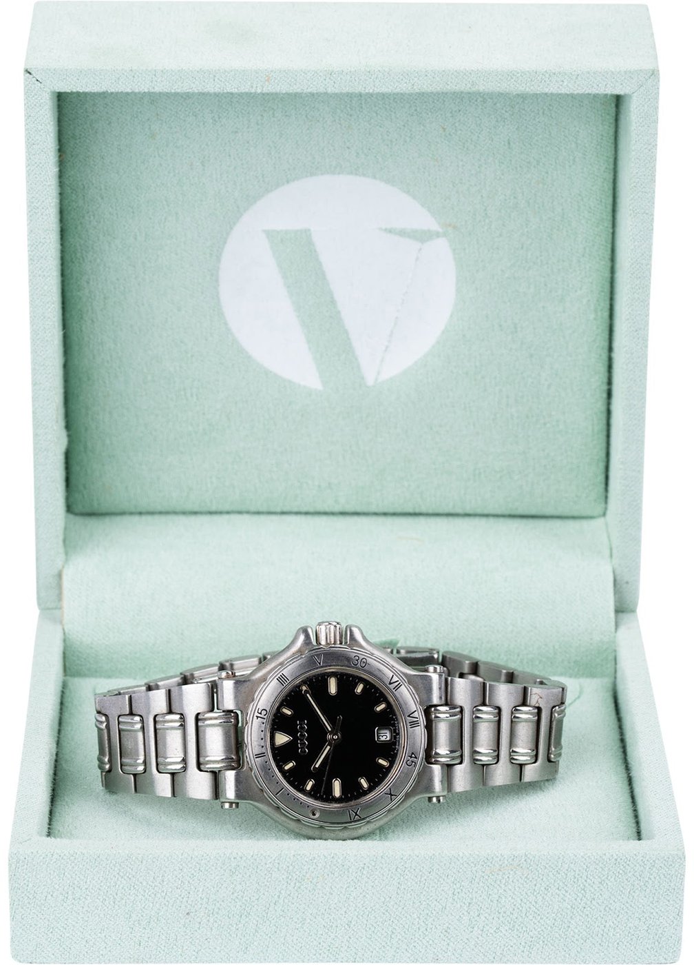 Gucci Silver Tone 9700L Diver's Woman Watch