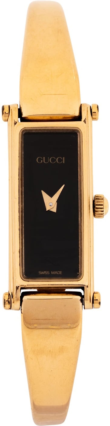 Gucci Gold Tone 1500L Bangle Woman Watch