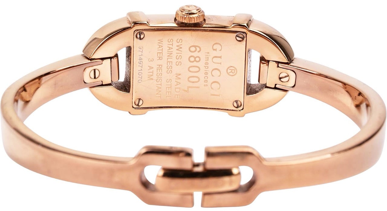 Gucci Monogram GG Perlmutt 6800L Women Watch