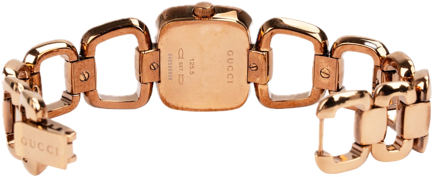 Gucci Rose Tone G-Gucci 125.5 Women Watch