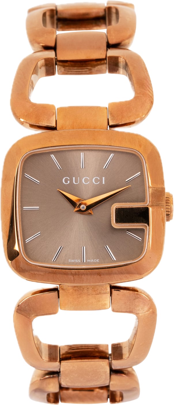 Gucci Rose Tone G-Gucci 125.5 Women Watch