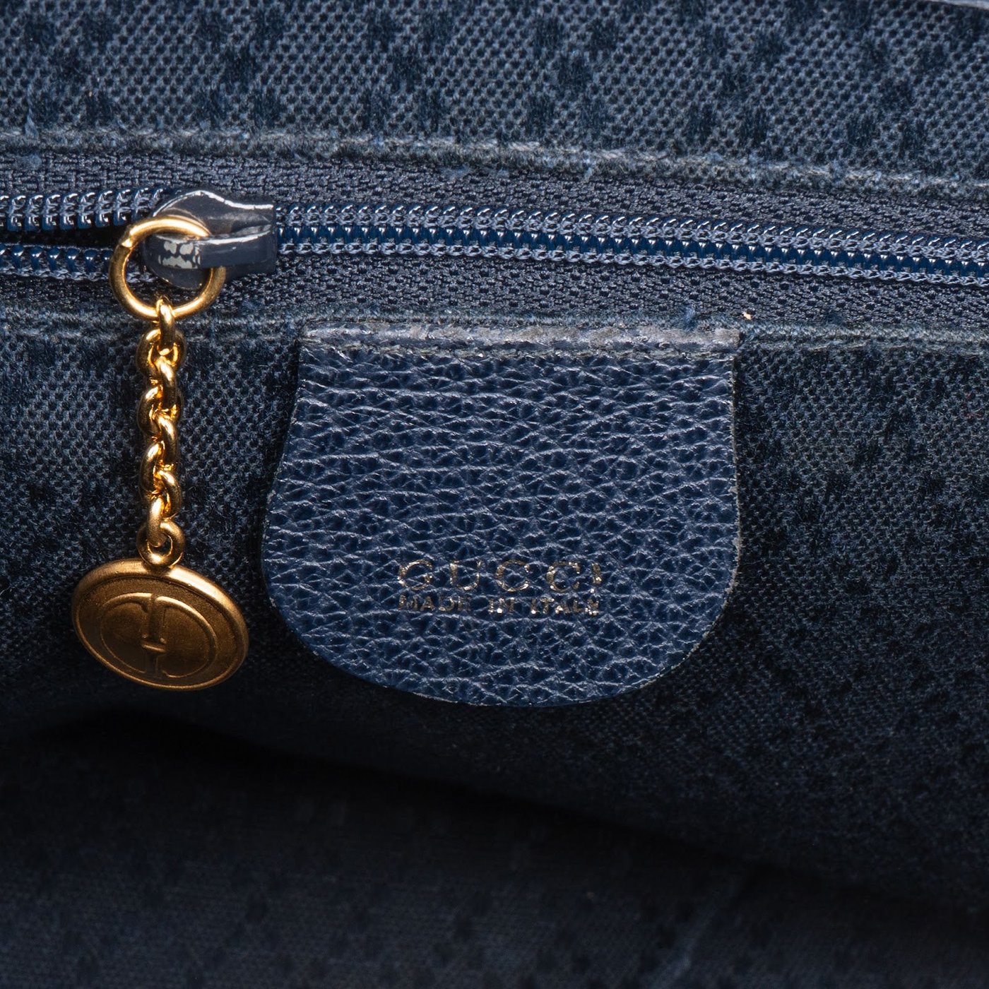 Gucci Suede Bamboo Handle Small Tote Handbag