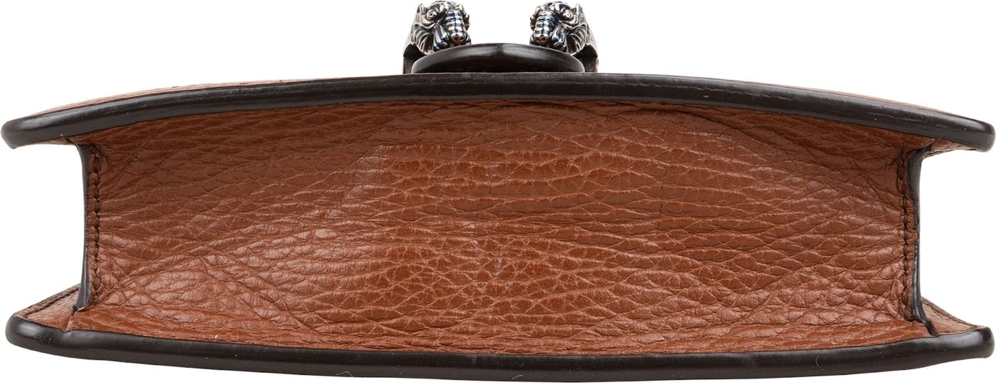 Gucci Monogram Denim GG Dionysus Super Mini Crossbody Bag