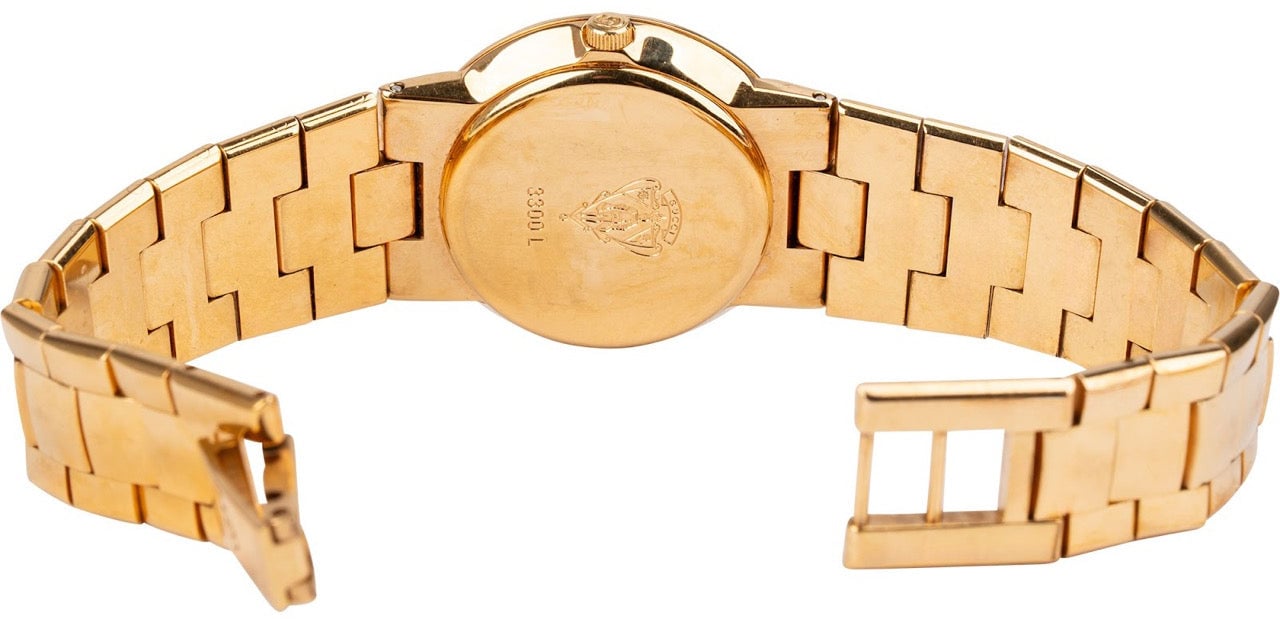 Gucci Gold Tone 3300L Women Watch