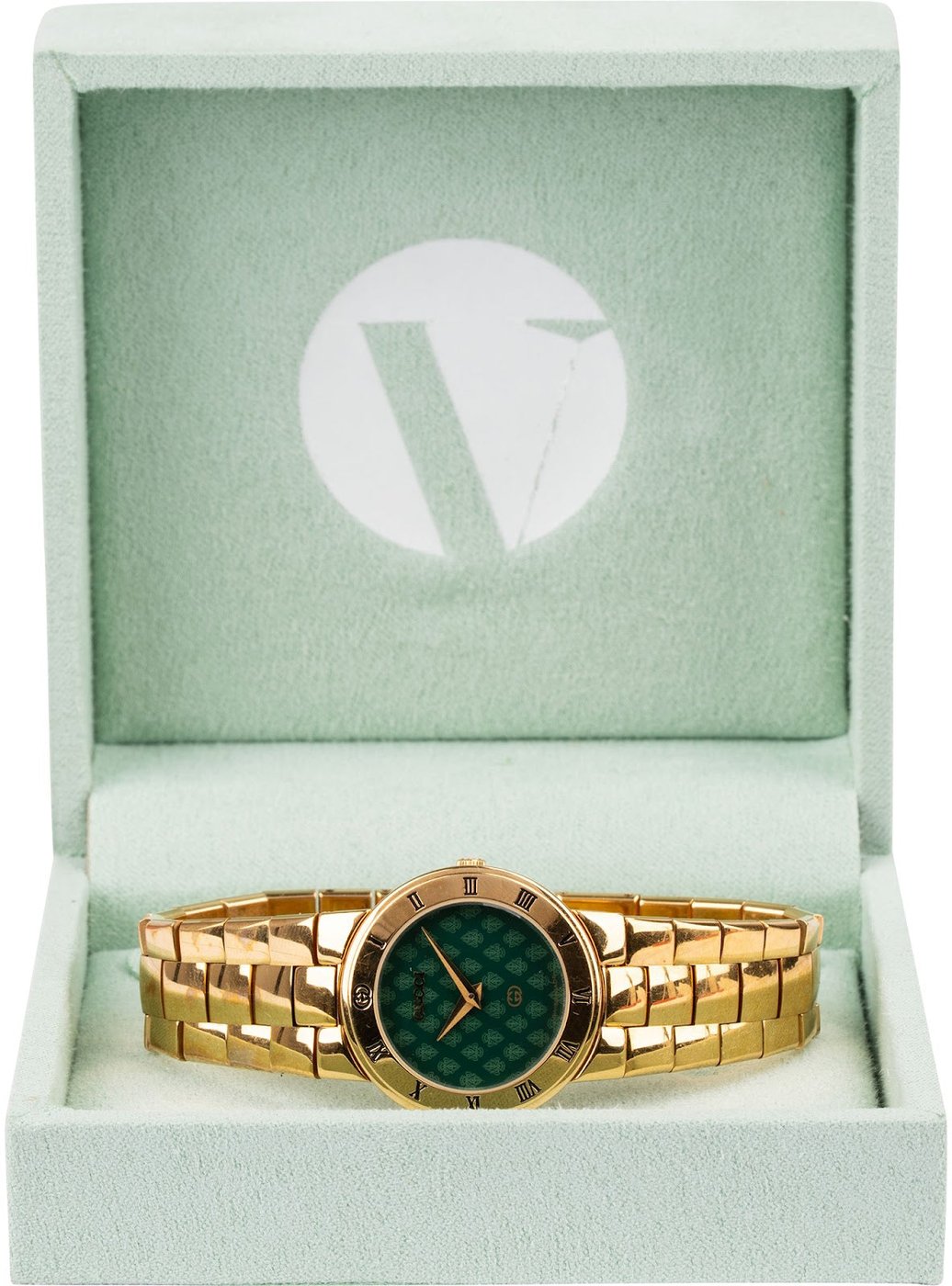 Gucci Gold Tone 3300L Women Watch