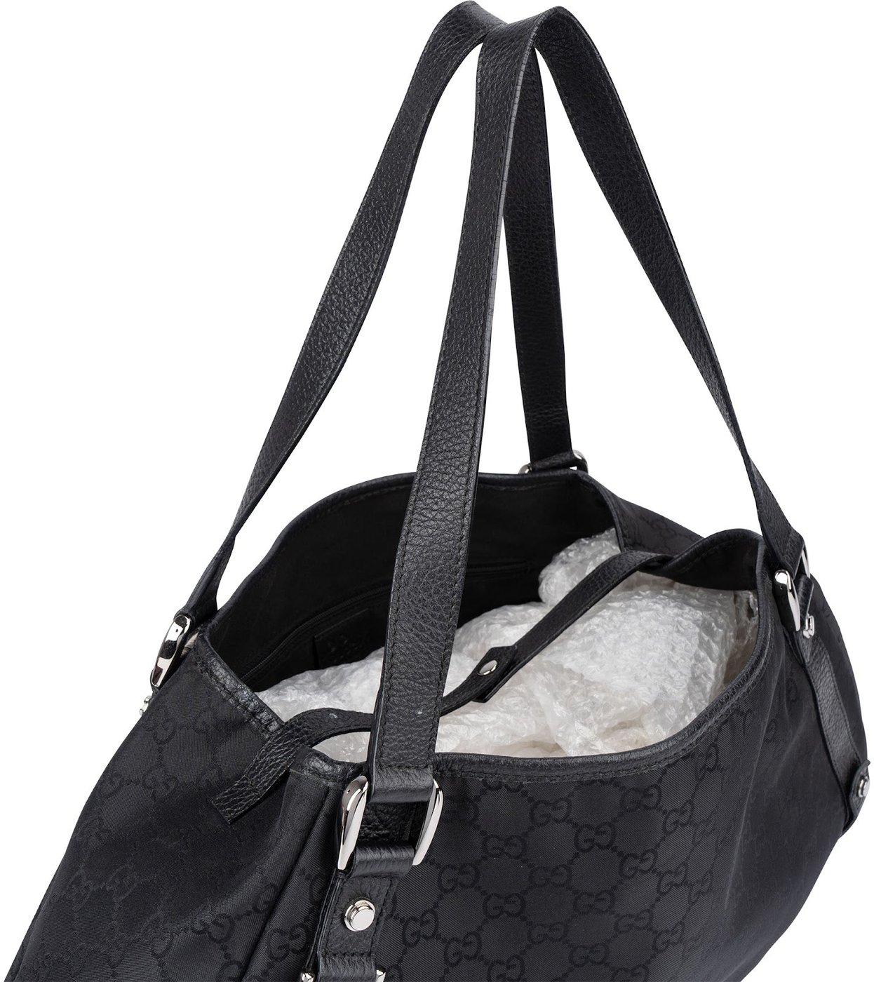 Gucci Monogram GG Canvas Abbey D-Ring Handbag