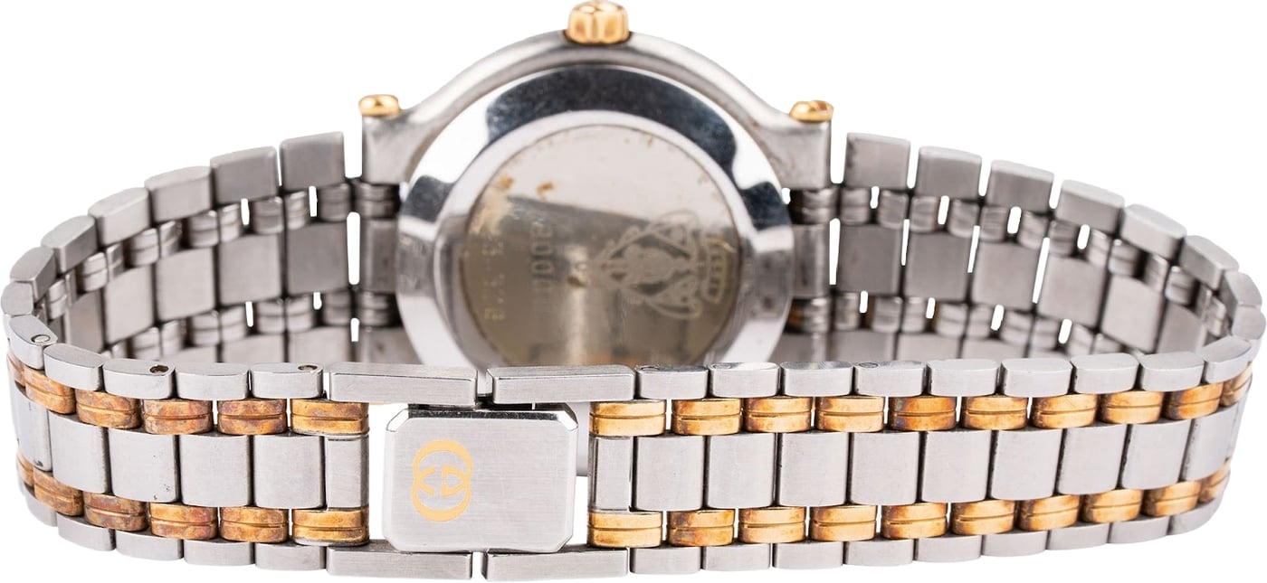 Gucci Bicolor Hardware 9000L Watch