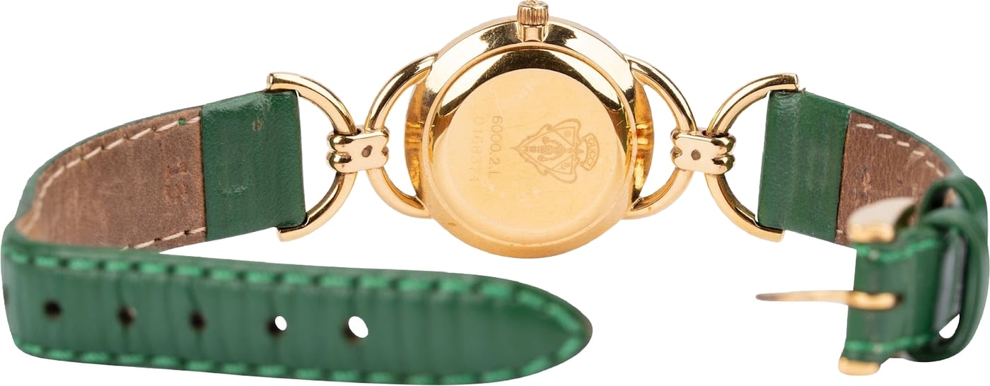 Gucci Gold Tone Tornabuoni 6000.2.L Watch