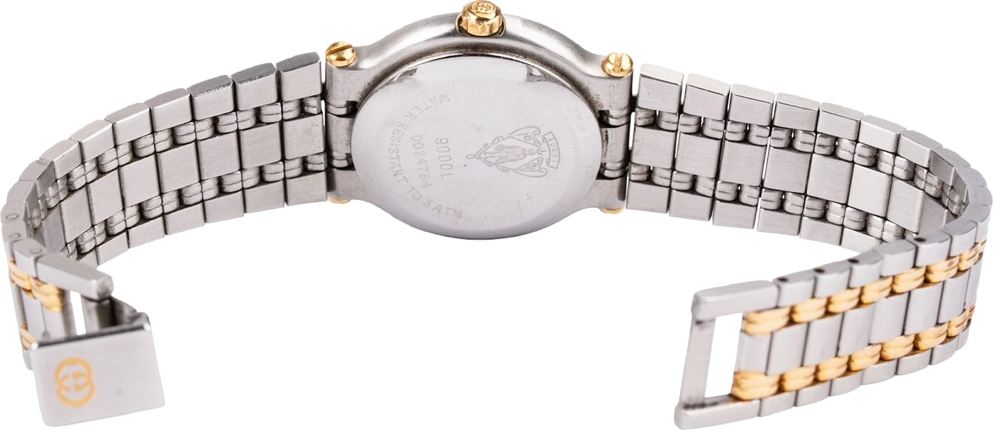 Gucci Bicolor Hardware 9000L Watch