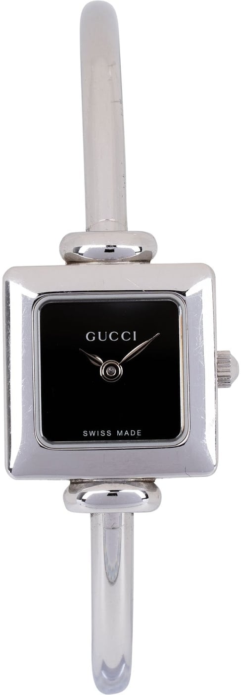 Gucci Silver Tone 1900L Bangle Watch