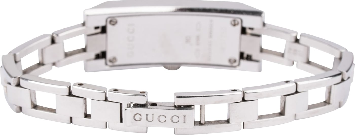 Gucci Silver Tone 110 Diamond Woman Watch