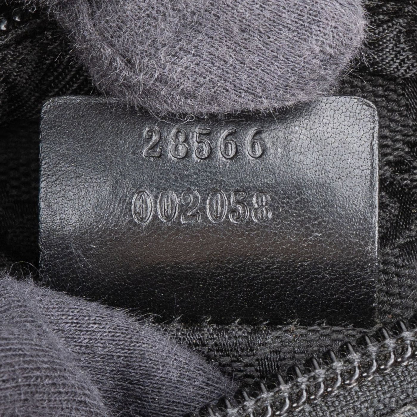 Gucci Black Monogram GG Canvas Belt Crossbody Bag