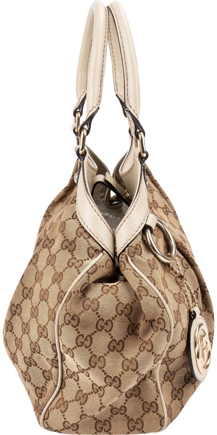 Gucci Monogram GG Canvas Sukey Handbag