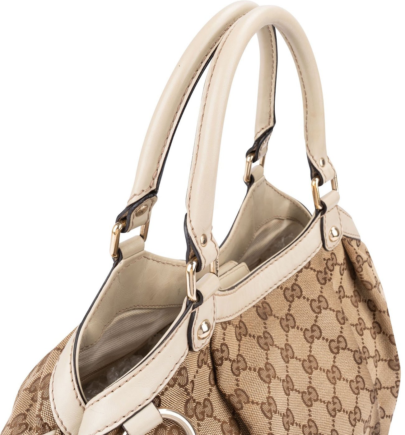 Gucci Monogram GG Canvas Sukey Handbag