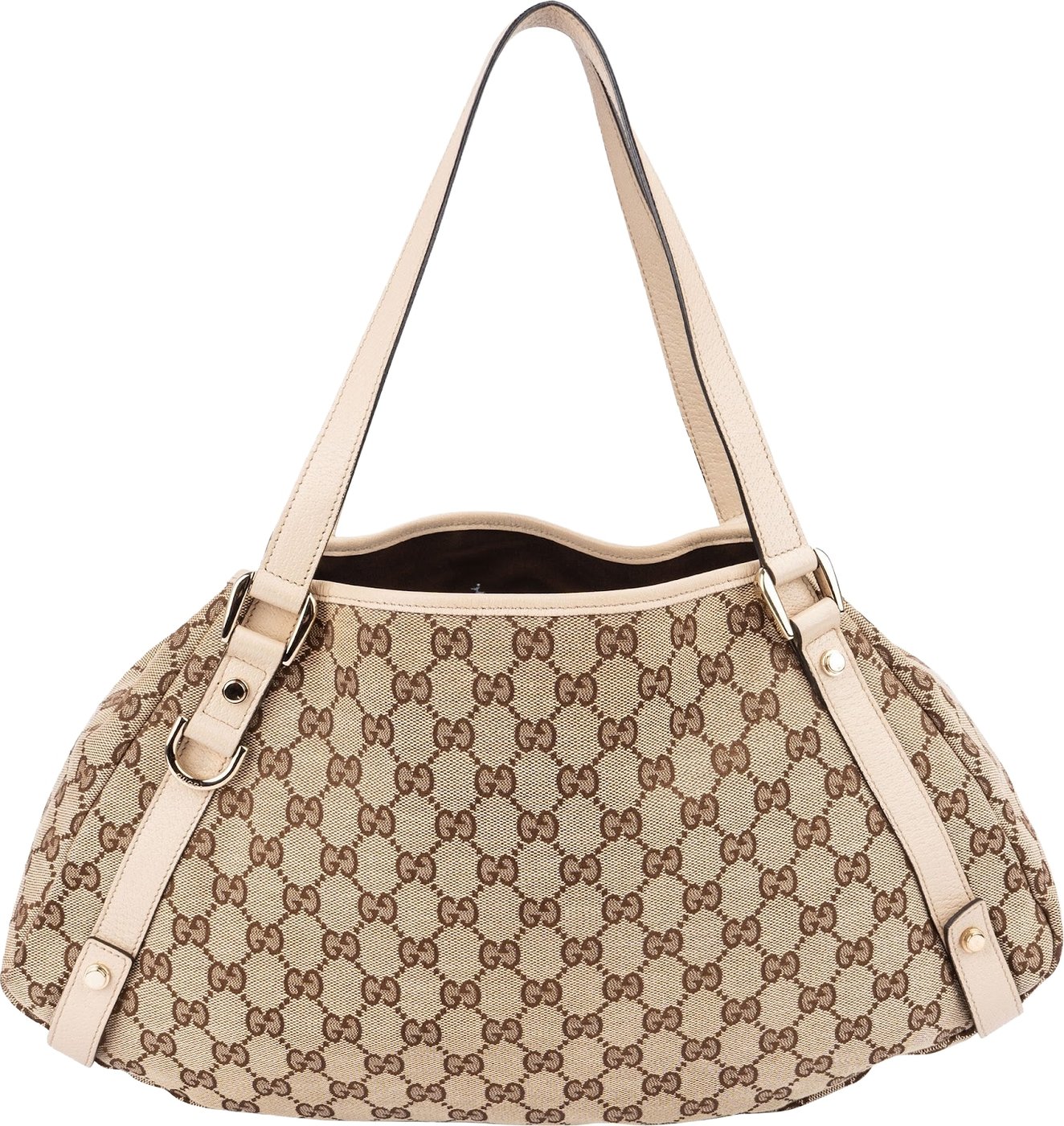 Gucci Monogram GG Canvas Abbey Shoulder Bag