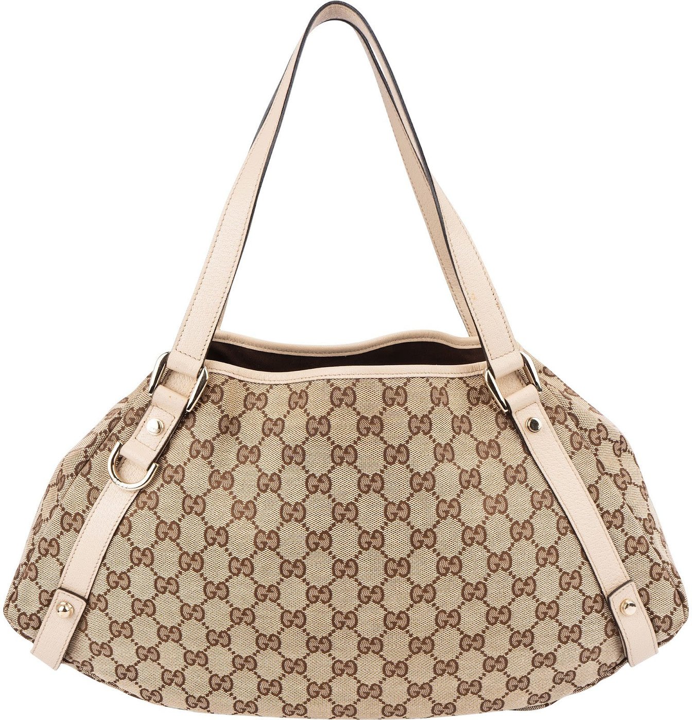 Gucci Monogram GG Canvas Abbey Shoulder Bag