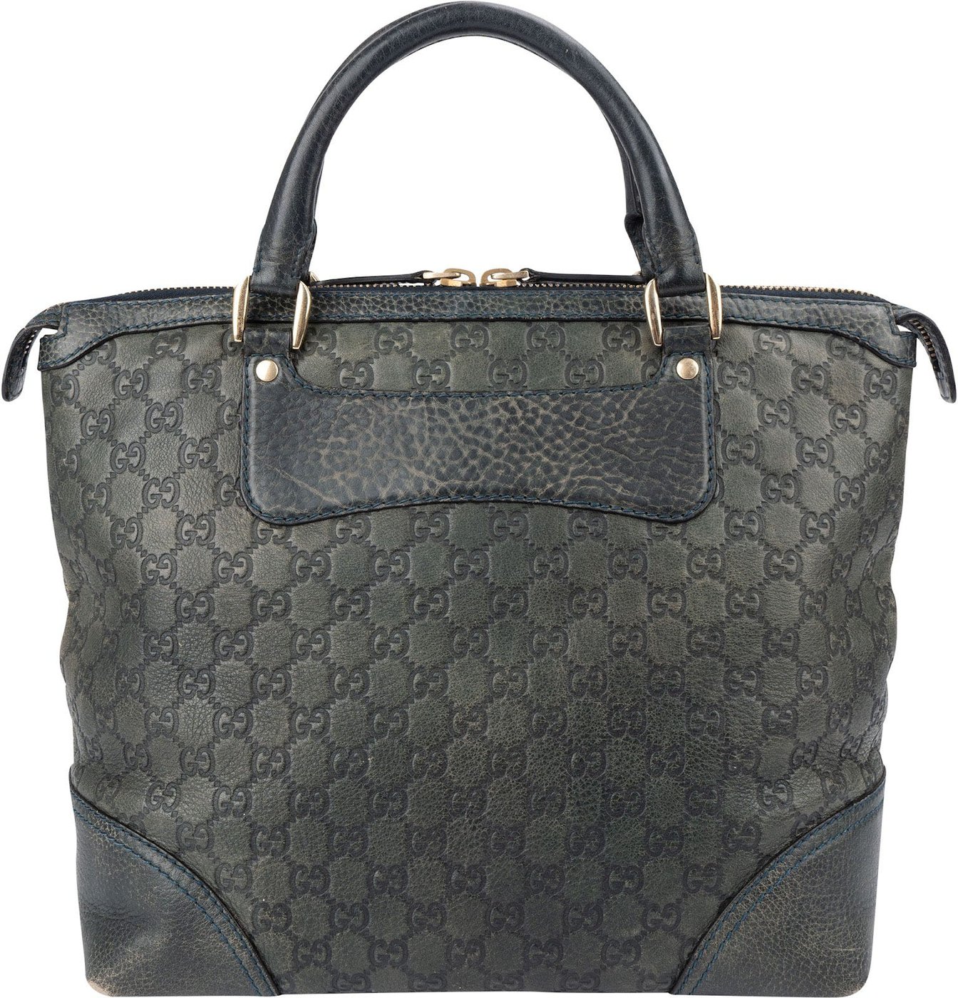 Gucci Guccissima Leather Horsebit Hobo Handbag