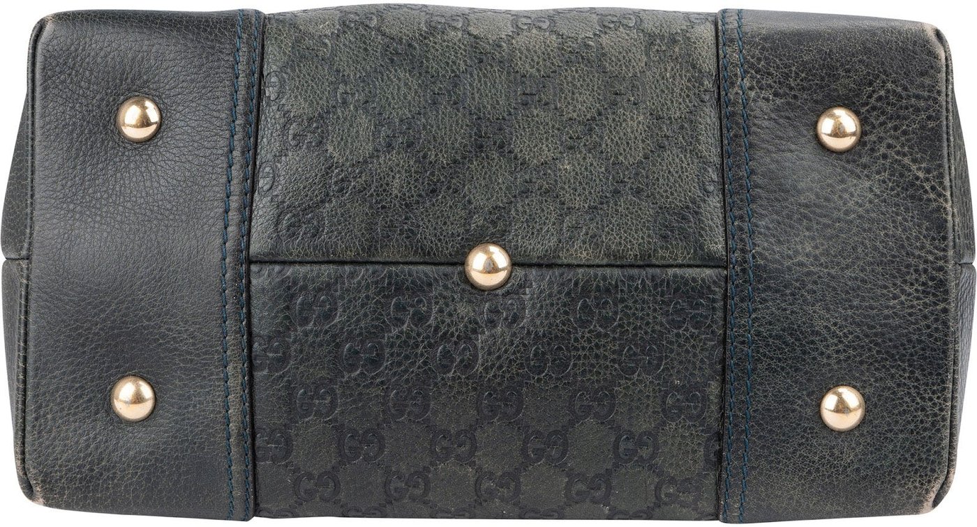 Gucci Guccissima Leather Horsebit Hobo Handbag