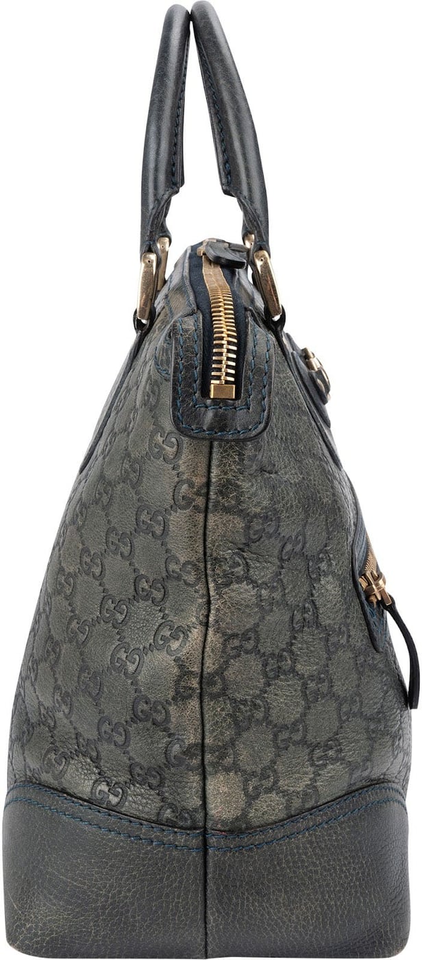 Gucci Guccissima Leather Horsebit Hobo Handbag