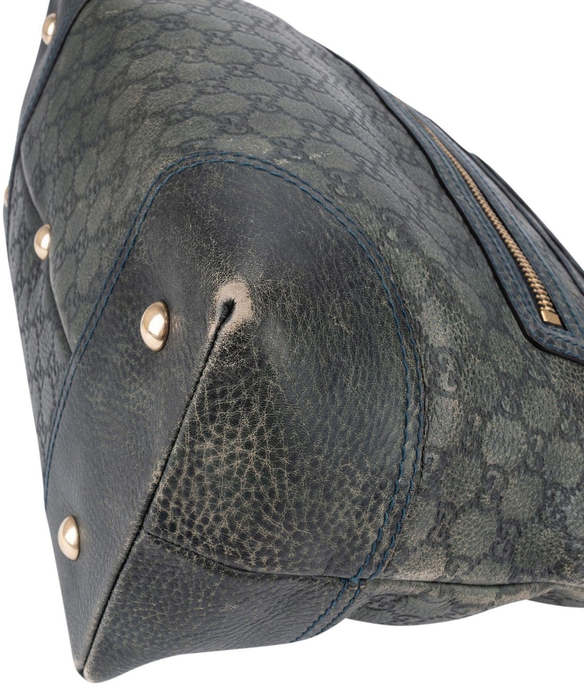 Gucci Guccissima Leather Horsebit Hobo Handbag