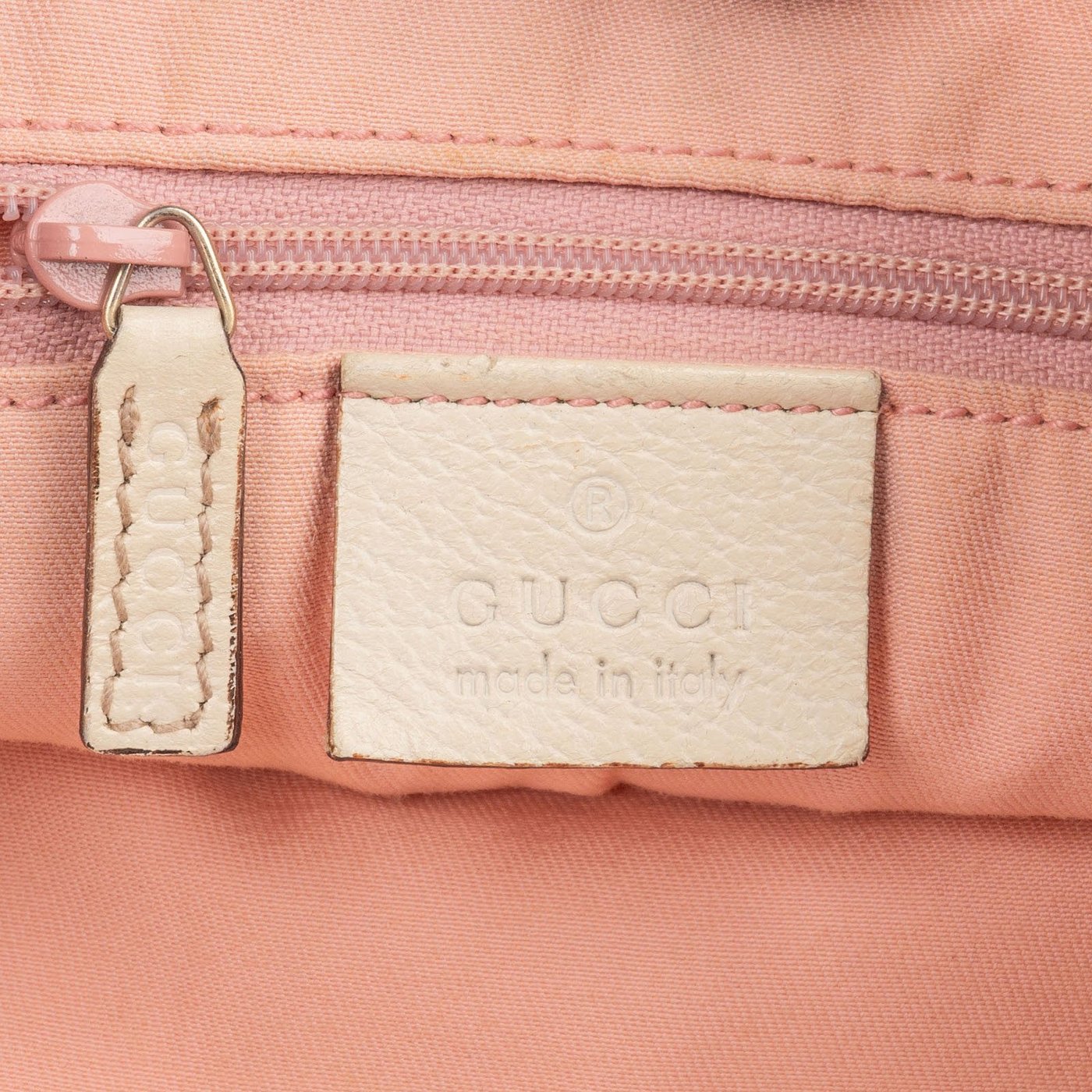 Gucci Monogram GG Canvas D-Ring Double Pocket Shoulder Bag
