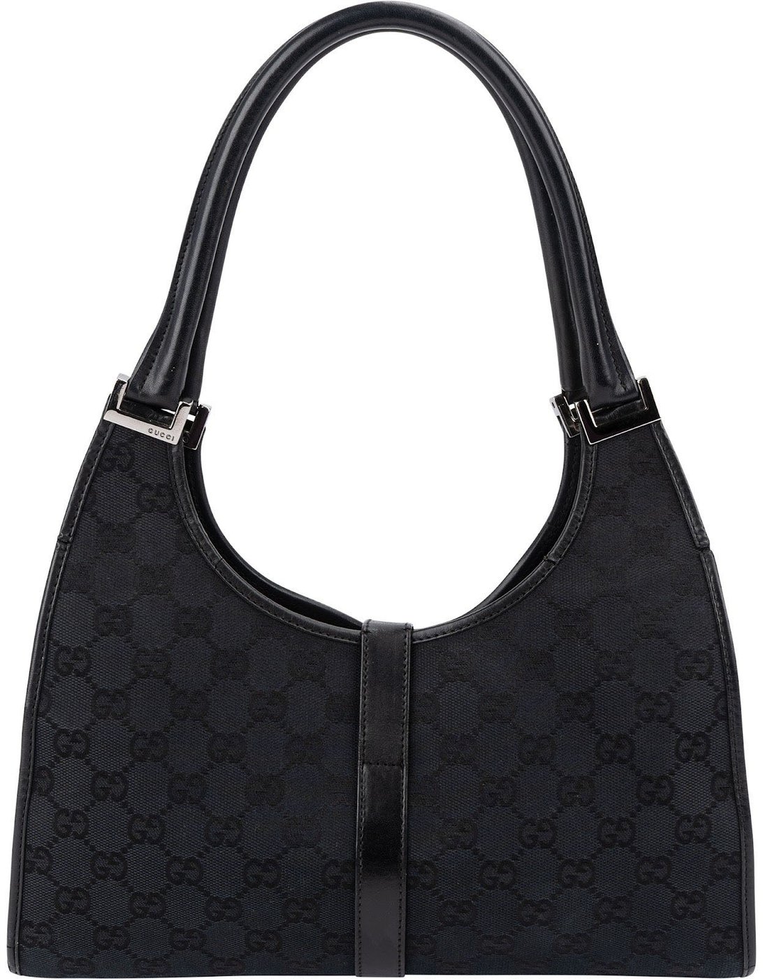 Gucci Monogram GG Canvas Jackie Shoulder Bag