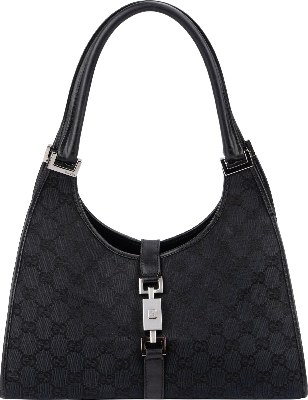 Gucci Monogram GG Canvas Jackie Shoulder Bag