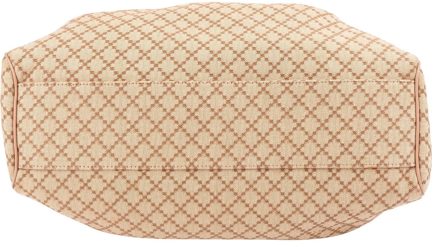 Gucci Diamante Monogram Canvas Sukey Handbag