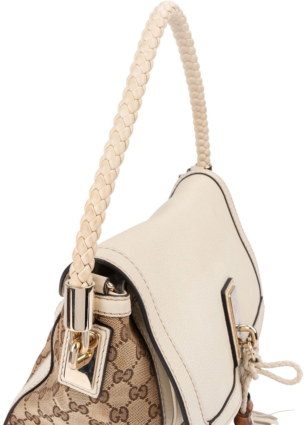 Gucci Monogram GG Canvas Bella Flap Shoulder Bag
