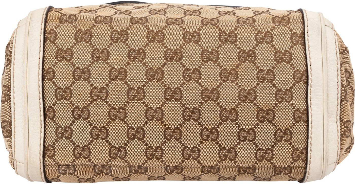 Gucci Monogram GG Canvas Bella Flap Shoulder Bag
