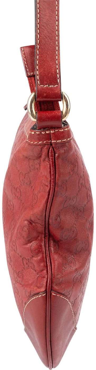 Gucci Guccissima Leather Messenger Crossbody Bag