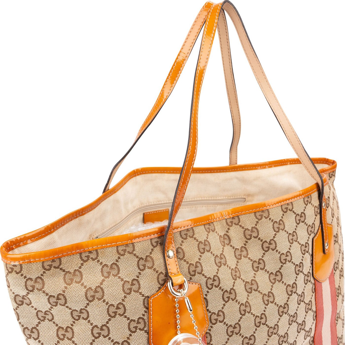 Gucci Monogram GG Canvas Joy Tote Shoulder Bag