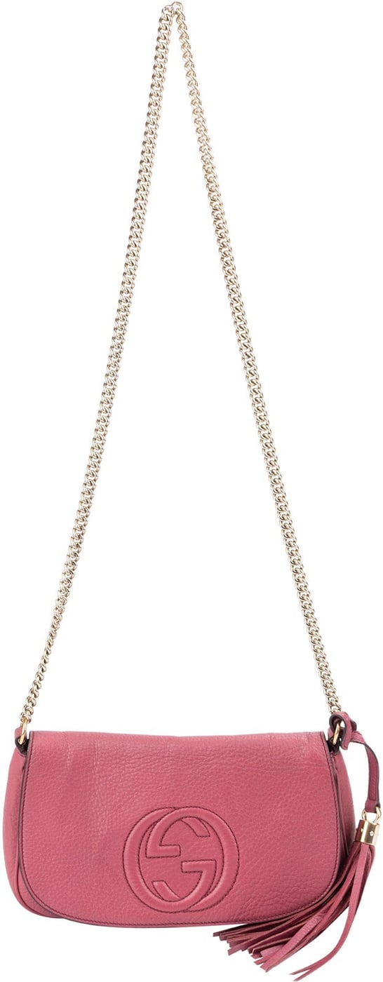 Gucci Leather Soho Chain Crossbody Bag