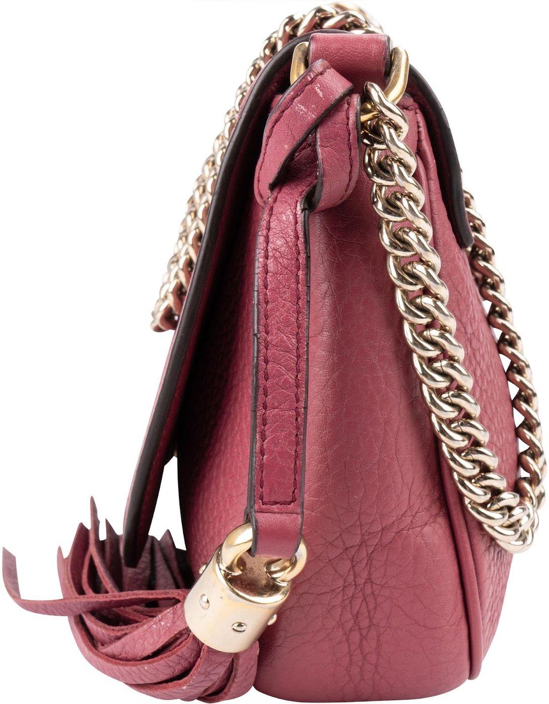 Gucci Leather Soho Chain Crossbody Bag