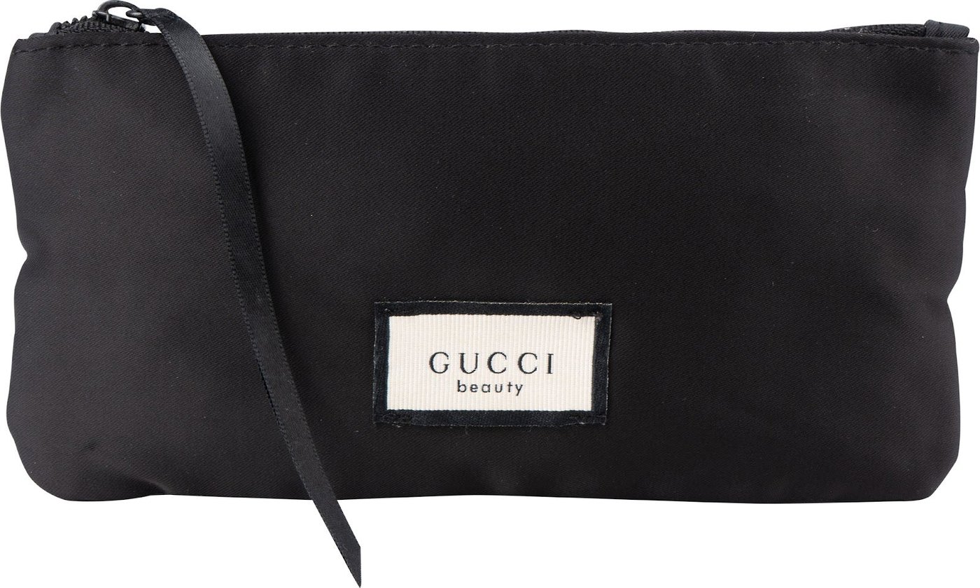 Gucci Black Small Beauty Toiletry Pouch