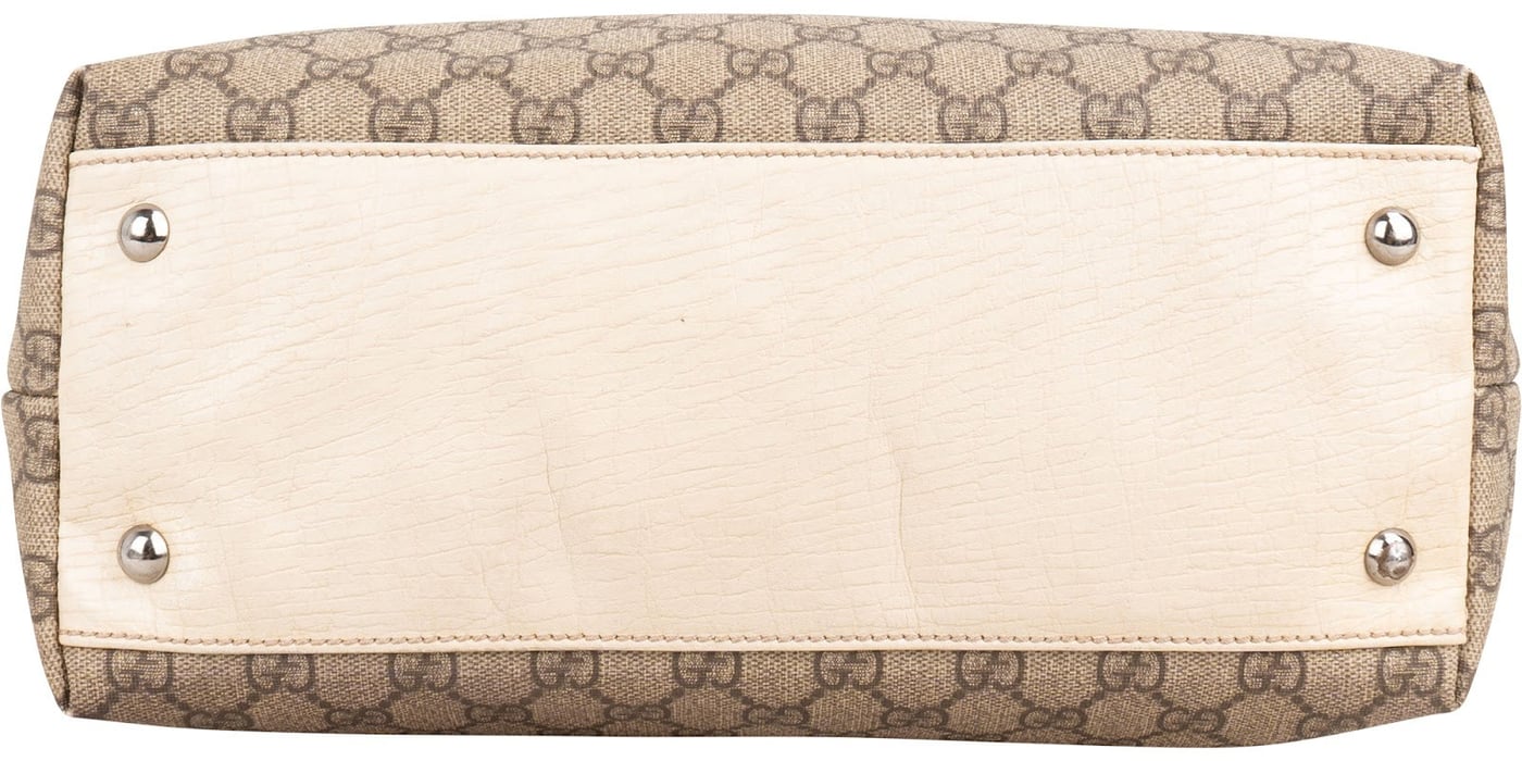 Gucci Monogram GG Supreme Tote Handbag