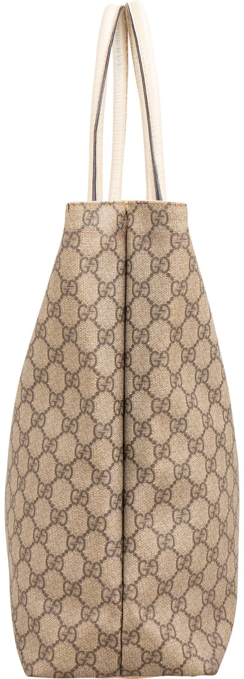 Gucci Monogram GG Supreme Tote Handbag
